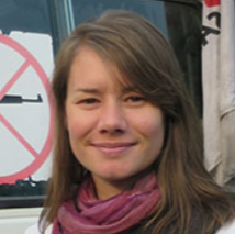 Emily Gilbert, MSF project coordinator