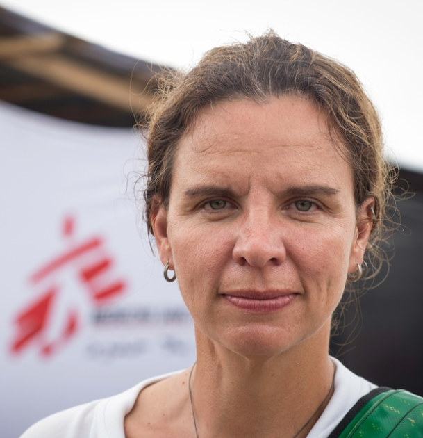 Anja Wolz, MSF emergency coordinator