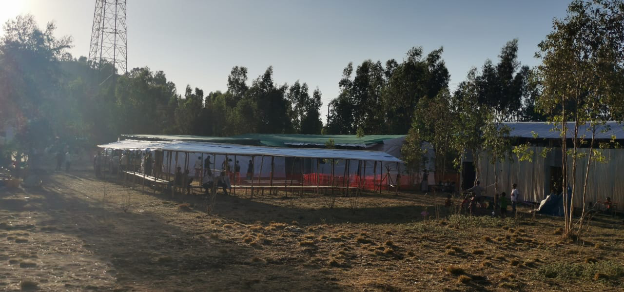 The new clinic in Hibret