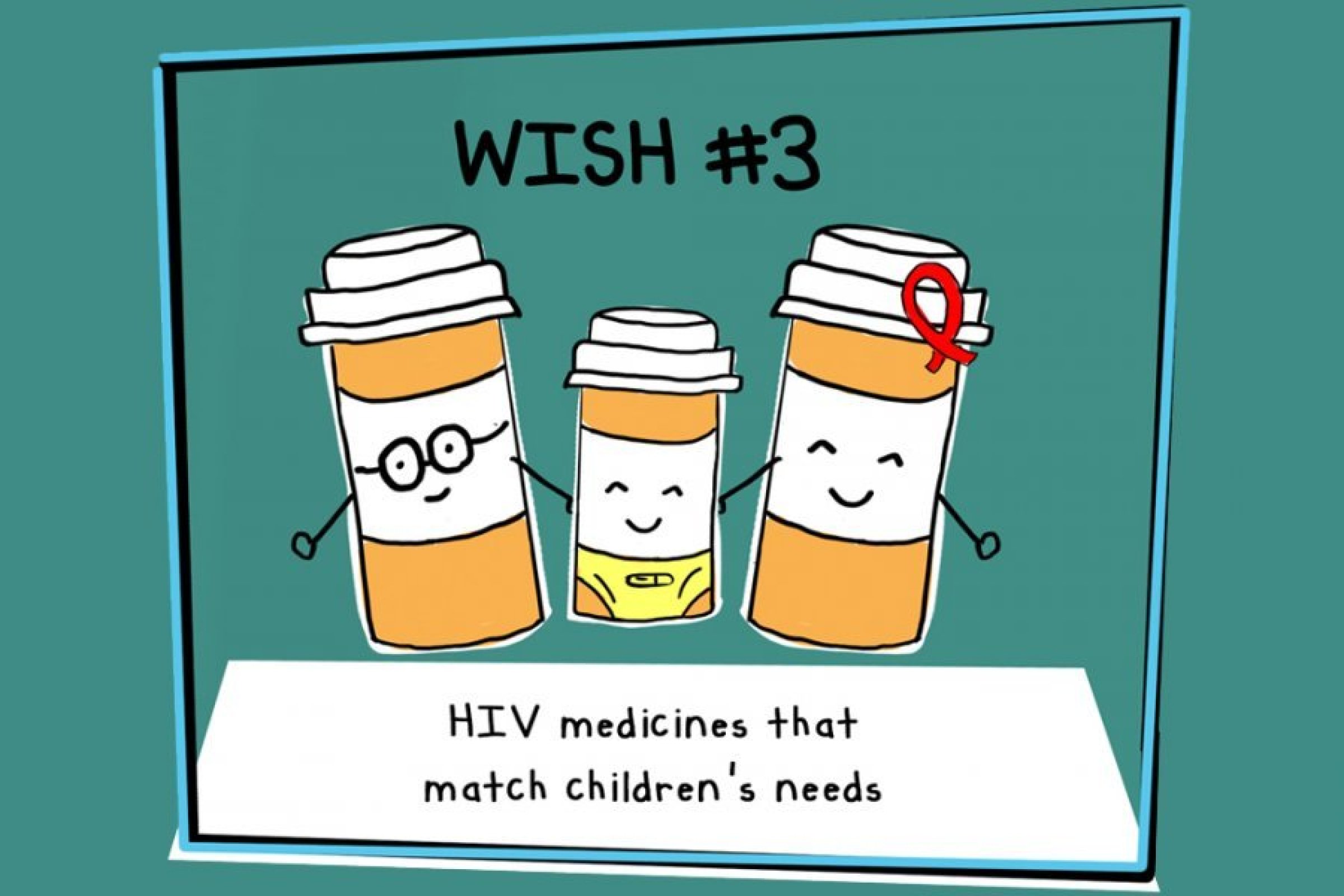 In 2020, we are calling for HIV medicines that match children's needs