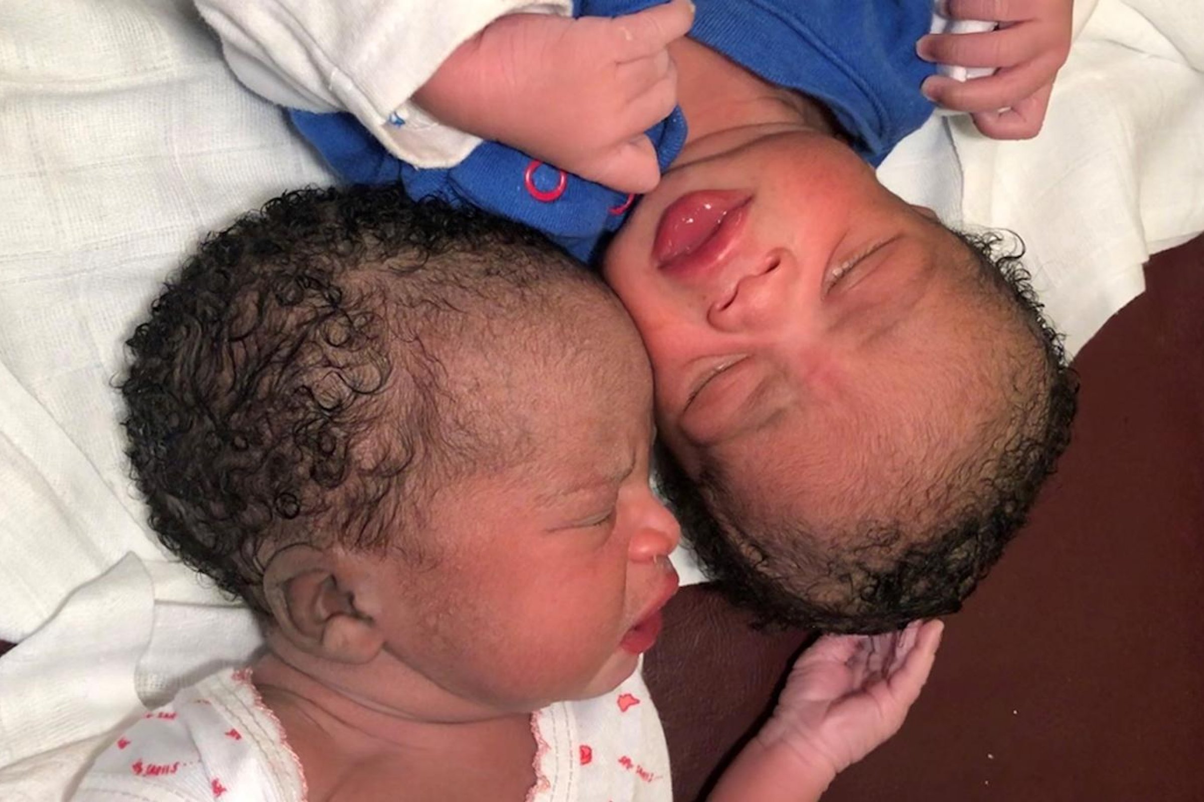 The surprise twins delivered in Mamfe
