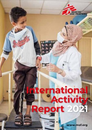 MSF International Activity Report cover 2021